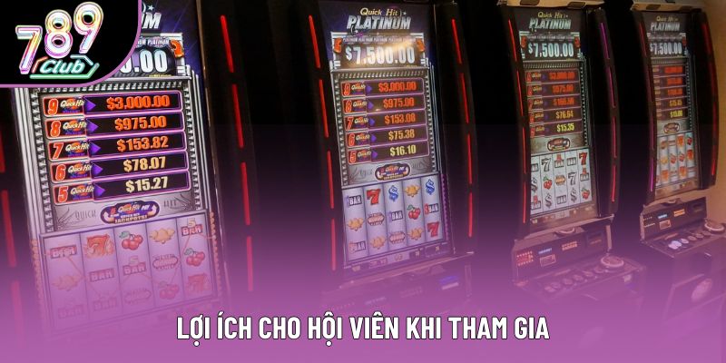  Lợi ích cho hội viên khi tham gia