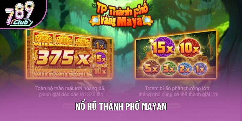 Nổ Hũ Thành Phố Mayan: Bí Ẩn Kho Báu Giữa Vùng Đất Huyền Thoại